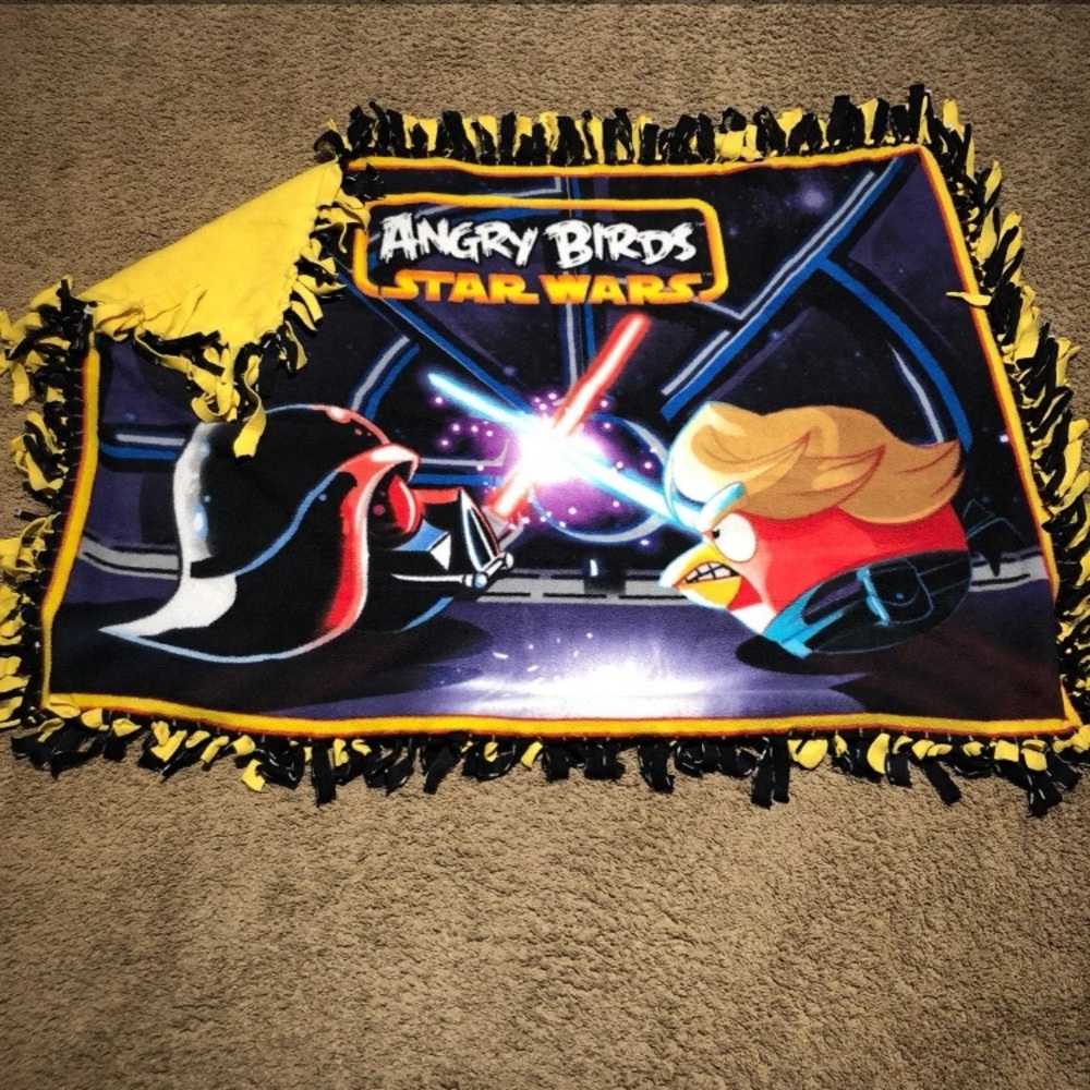 Angry Birds Star Wars Blanket
